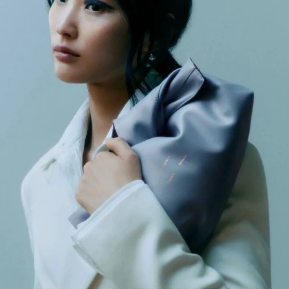 Proenza Schouler Black and Light Blue Clutches - Picture 2 of 13